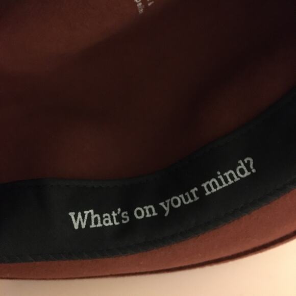 Bailey Tino Winters Elite Wool Felt Fedora Hat Burgundy Small - Picture 5 of 7